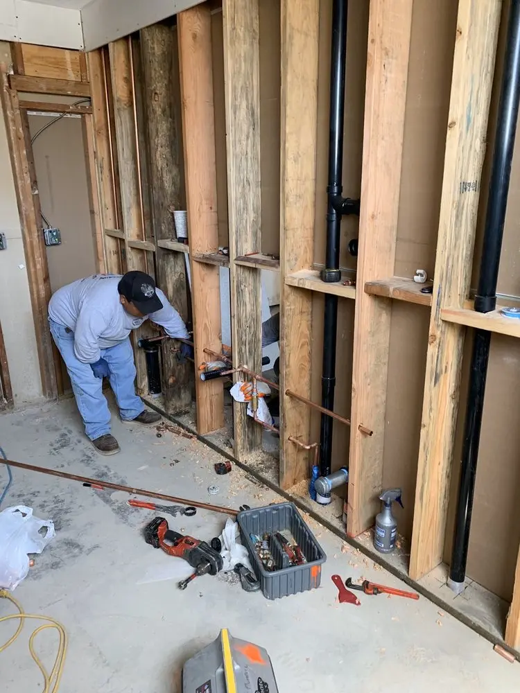 Commercial rough-in plumbing for Water Heater Replacement in Franklin Park